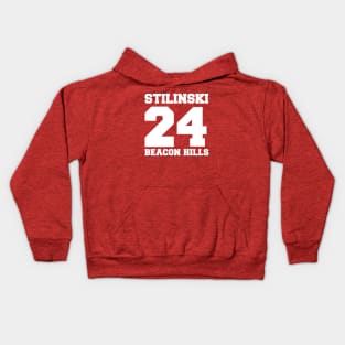 stiles stilinski 24 Kids Hoodie